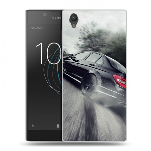 Дизайнерский пластиковый чехол для Sony Xperia L1 Дрифт