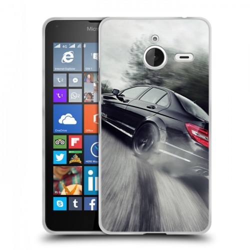 Дизайнерский пластиковый чехол для Microsoft Lumia 640 XL Дрифт