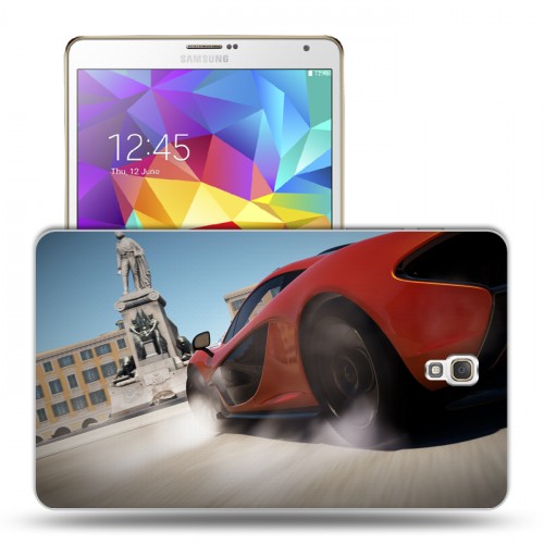 Дизайнерский силиконовый чехол для Samsung Galaxy Tab S 8.4 Дрифт