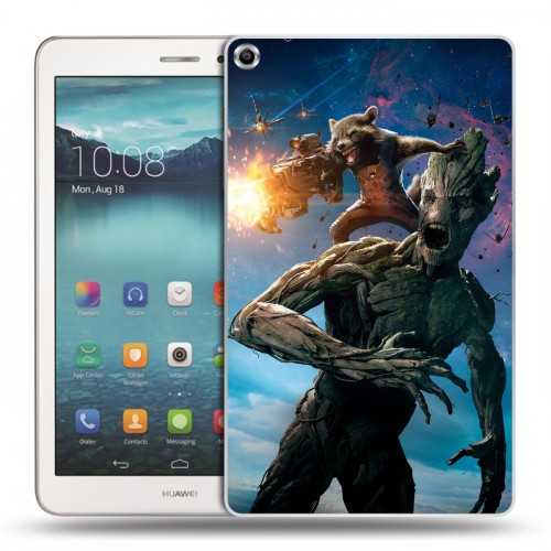 Дизайнерский силиконовый чехол для Huawei MediaPad T1 8.0 Стражи галактики