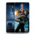 Дизайнерский пластиковый чехол для Nokia 8 Стражи галактики