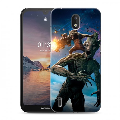 Дизайнерский силиконовый чехол для Nokia 1.3 Стражи галактики