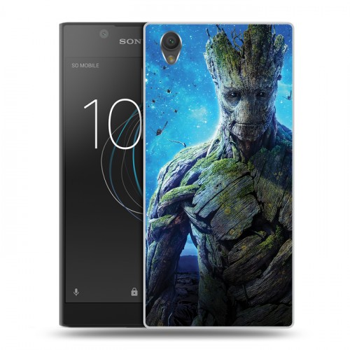 Дизайнерский пластиковый чехол для Sony Xperia L1 Стражи галактики