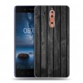 Дизайнерский пластиковый чехол для Nokia 8 Дерево