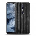 Дизайнерский пластиковый чехол для Nokia 6.1 Plus Дерево