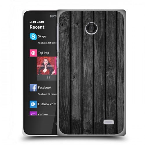 Дизайнерский пластиковый чехол для Nokia X Дерево