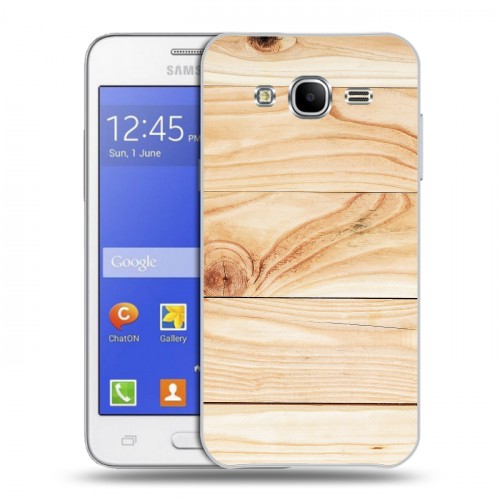 Дизайнерский пластиковый чехол для Samsung Galaxy J7 Дерево