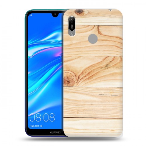Дизайнерский пластиковый чехол для Huawei Y6 (2019) Дерево