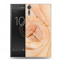 Дизайнерский пластиковый чехол для Sony Xperia XZs Дерево