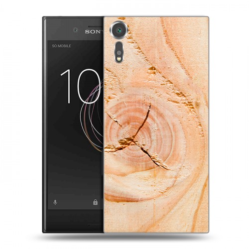 Дизайнерский пластиковый чехол для Sony Xperia XZs Дерево