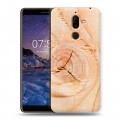 Дизайнерский пластиковый чехол для Nokia 7 Plus Дерево