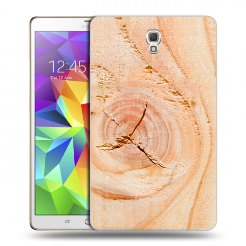 Дизайнерский силиконовый чехол для Samsung Galaxy Tab S 8.4 Дерево