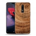 Дизайнерский пластиковый чехол для OnePlus 6 Дерево