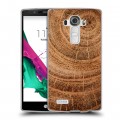 Дизайнерский силиконовый чехол для LG G4 Дерево