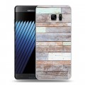 Дизайнерский пластиковый чехол для Samsung Galaxy Note 7 Дерево