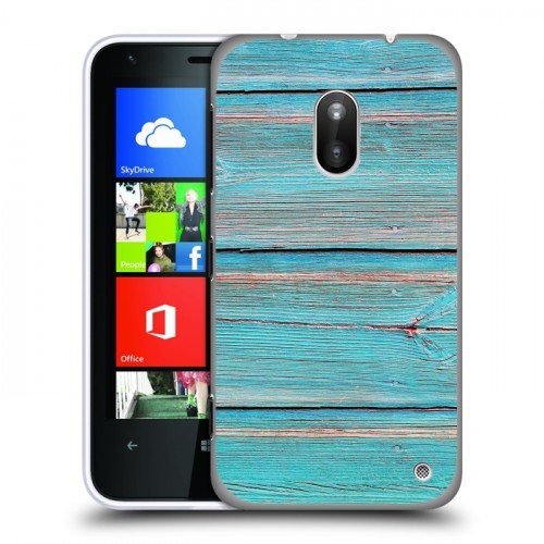 Дизайнерский силиконовый чехол для Nokia Lumia 620 Дерево