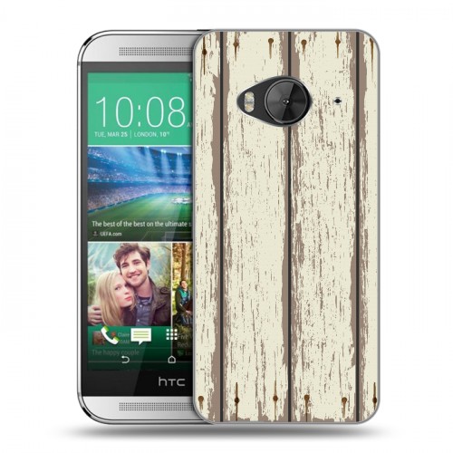 Дизайнерский силиконовый чехол для HTC One ME Дерево