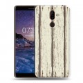 Дизайнерский пластиковый чехол для Nokia 7 Plus Дерево