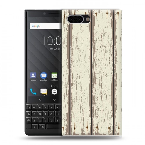 Дизайнерский пластиковый чехол для BlackBerry KEY2 Дерево