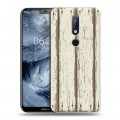 Дизайнерский пластиковый чехол для Nokia 6.1 Plus Дерево