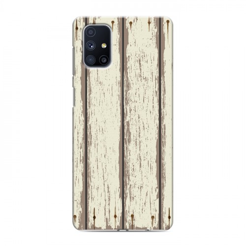Дизайнерский силиконовый с усиленными углами чехол для Samsung Galaxy M51 Дерево