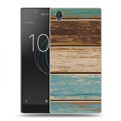 Дизайнерский пластиковый чехол для Sony Xperia L1 Дерево