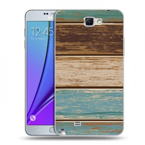 Дизайнерский пластиковый чехол для Samsung Galaxy Note 2 Дерево