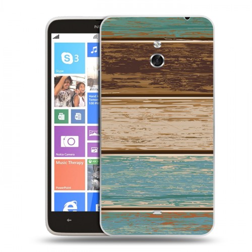 Дизайнерский пластиковый чехол для Nokia Lumia 1320 Дерево