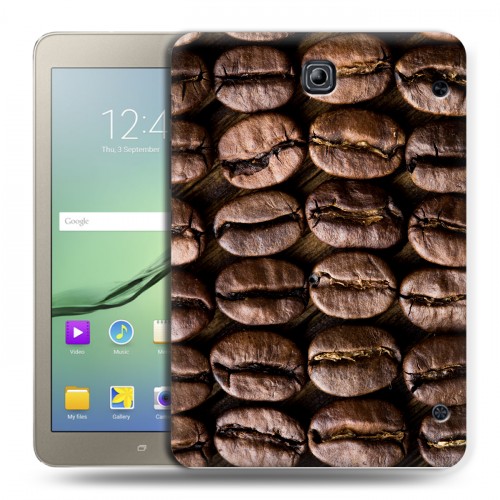 Дизайнерский силиконовый чехол для Samsung Galaxy Tab S2 8.0 кофе