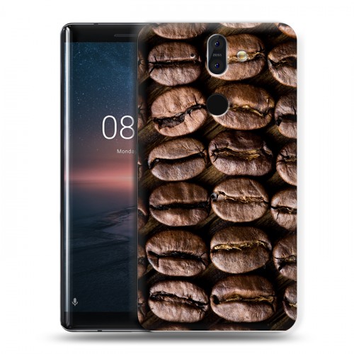 Дизайнерский силиконовый чехол для Nokia 8 Sirocco кофе