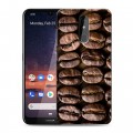 Дизайнерский силиконовый чехол для Nokia 3.2 кофе