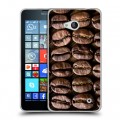 Дизайнерский пластиковый чехол для Microsoft Lumia 640 кофе