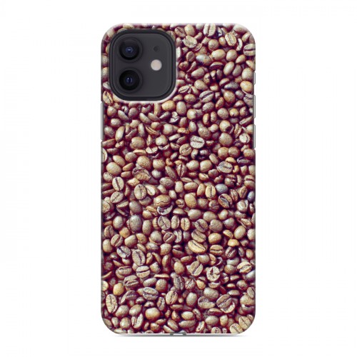 Дизайнерский силиконовый чехол для Iphone 12 кофе