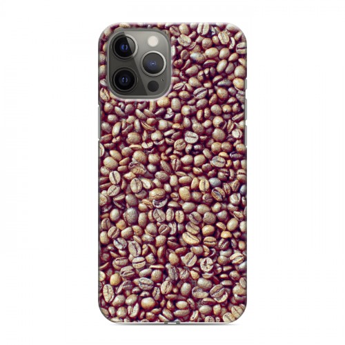 Дизайнерский силиконовый чехол для Iphone 12 Pro Max кофе
