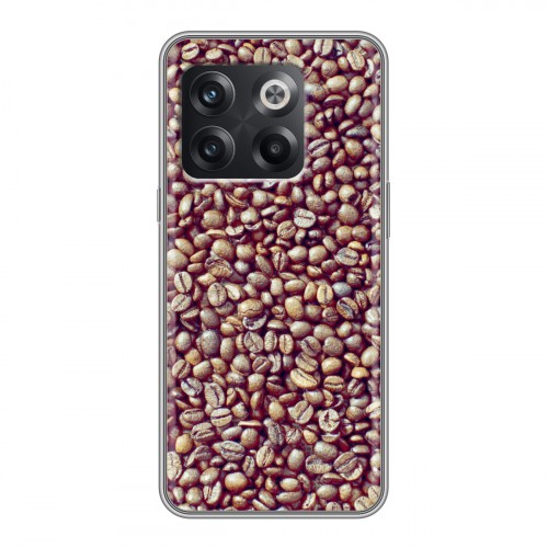 Дизайнерский силиконовый чехол для OnePlus 10T кофе
