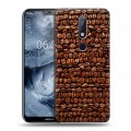 Дизайнерский пластиковый чехол для Nokia 6.1 Plus кофе