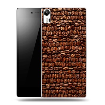 Дизайнерский силиконовый чехол для Lenovo Vibe Shot кофе (на заказ)