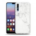 Дизайнерский силиконовый с усиленными углами чехол для Huawei P20 Pro Керамика