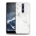 Дизайнерский пластиковый чехол для Nokia 5.1 Керамика