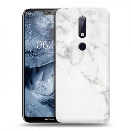 Дизайнерский пластиковый чехол для Nokia 6.1 Plus Керамика