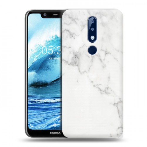 Дизайнерский пластиковый чехол для Nokia 5.1 Plus Керамика