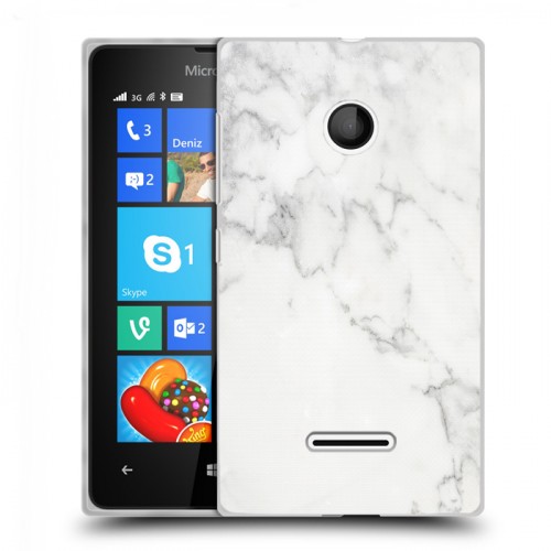 Дизайнерский пластиковый чехол для Microsoft Lumia 435 Керамика