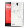 Дизайнерский пластиковый чехол для Xiaomi RedMi Note Керамика