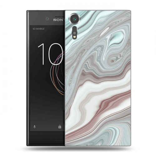 Дизайнерский пластиковый чехол для Sony Xperia XZs Керамика