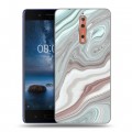 Дизайнерский пластиковый чехол для Nokia 8 Керамика