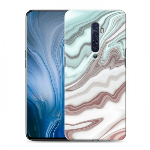 Дизайнерский пластиковый чехол для OPPO Reno2 Z Керамика