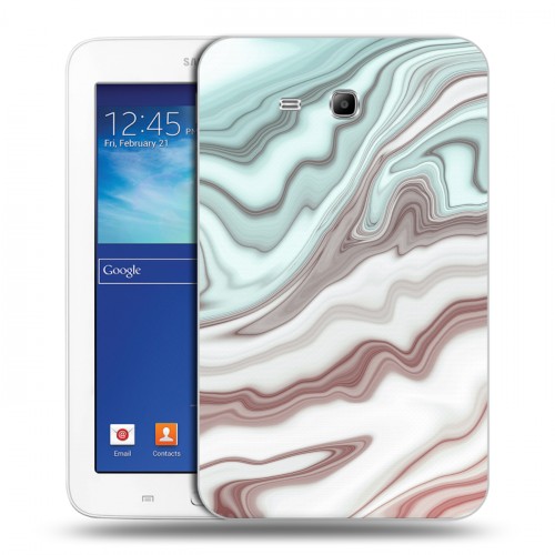 Дизайнерский силиконовый чехол для Samsung Galaxy Tab 3 Lite Керамика