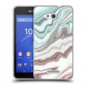 Дизайнерский пластиковый чехол для Sony Xperia E4g Керамика