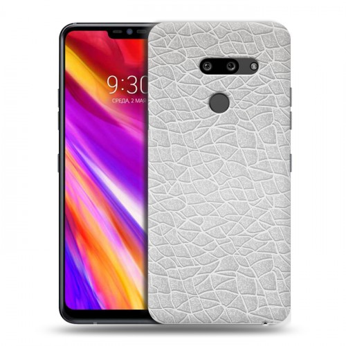 Дизайнерский пластиковый чехол для LG G8 ThinQ Керамика