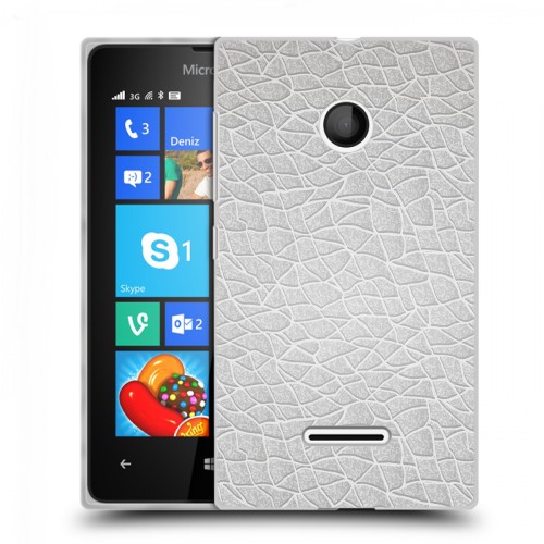 Дизайнерский пластиковый чехол для Microsoft Lumia 435 Керамика